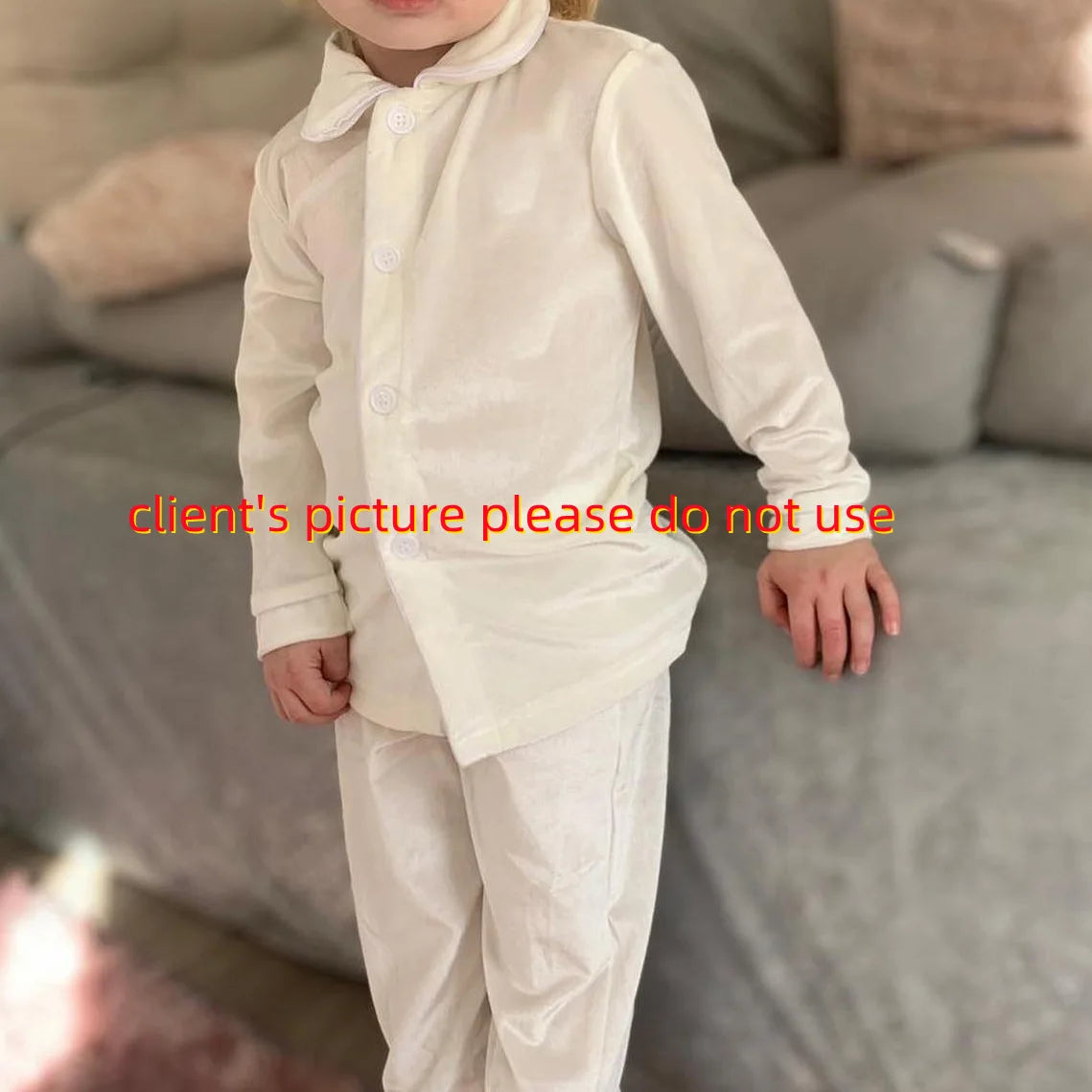 Christmas Pyjama Kids Matching Family mother kids Women Pajamas Sets Red Green Velvet Luxury Designer Boys Clothes Girls PJS