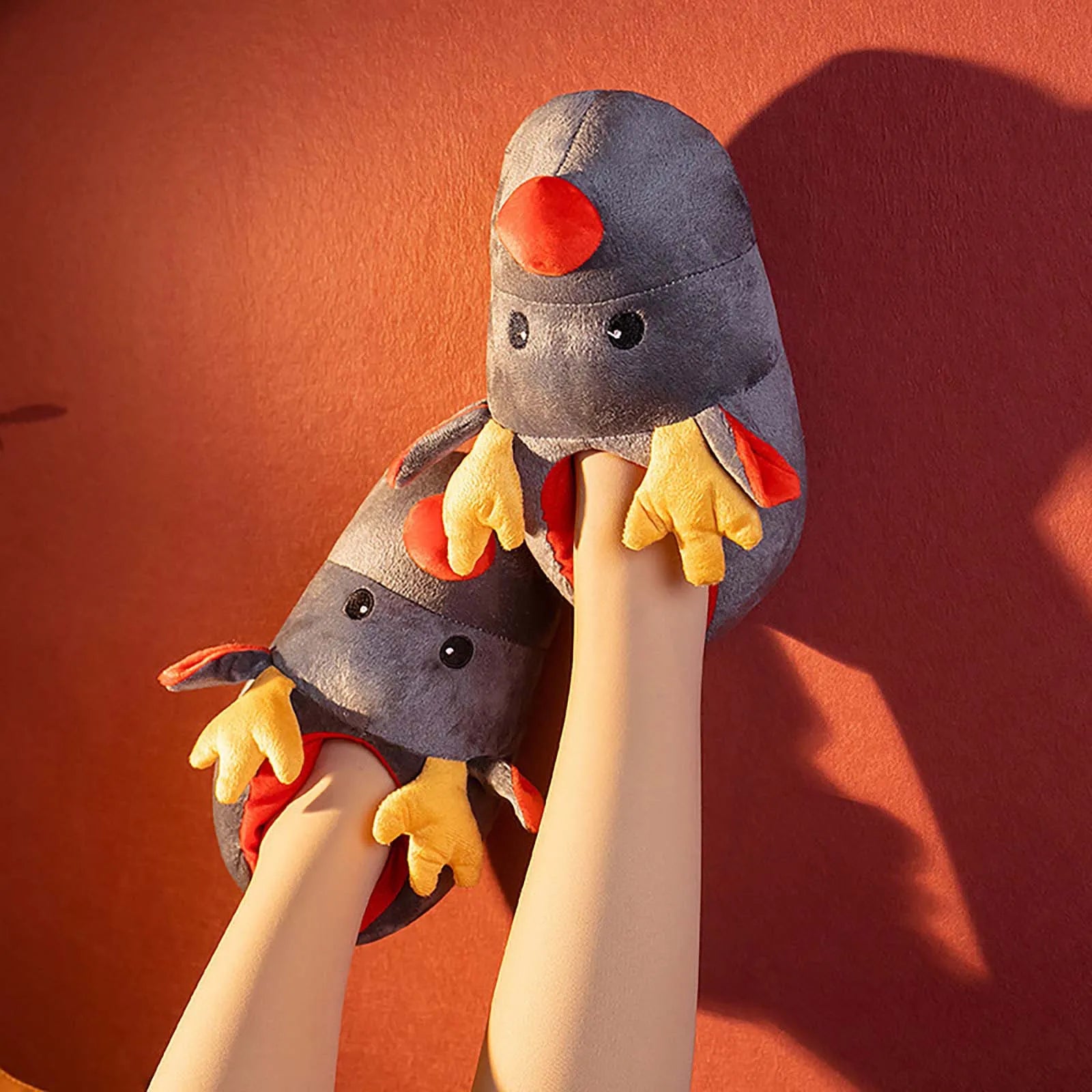 Christmas Slippers Women's Winter Soft Cotton Slippers Cute Household Shoes Warm Winter Shoes Indoor House Shoes House Shoes