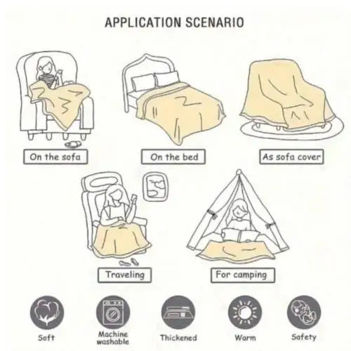 Grinch Christmas Blanket Cozy Soft Throw for Sofa Bed Holiday Decor Funny Gift for Kids and Adults, Perfect for Winter Nights an