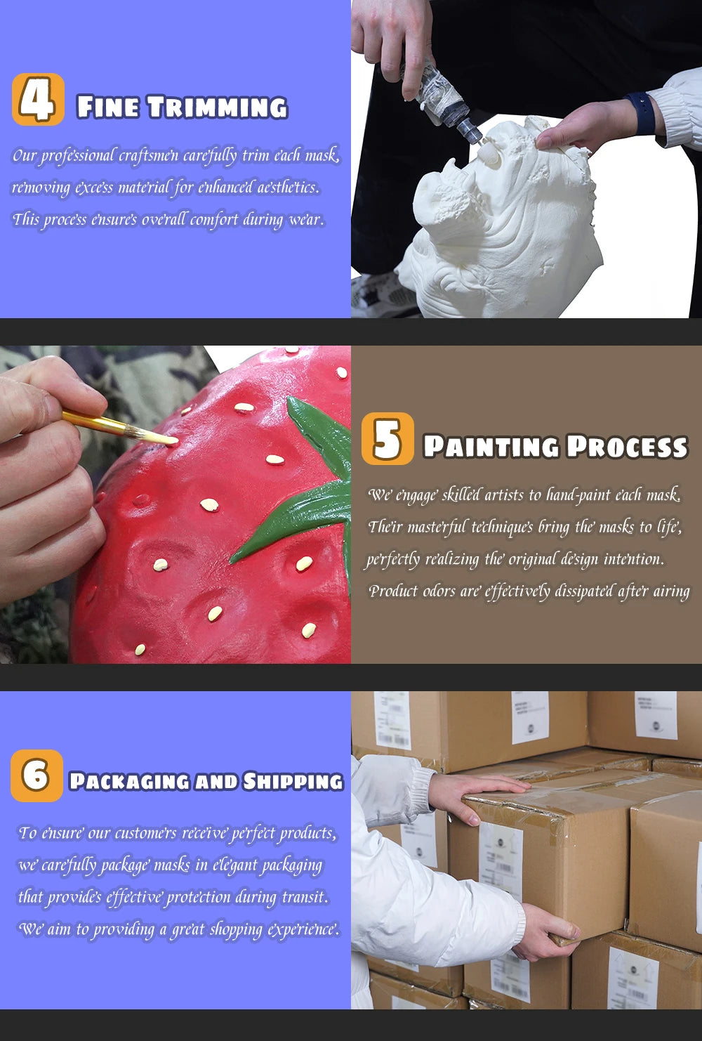 Hot Grinch Mask with Unique Hairstyle, Natural Latex Hand-painted, Realistic Details, Exquisite Craftsmanship, Perfect for Prank