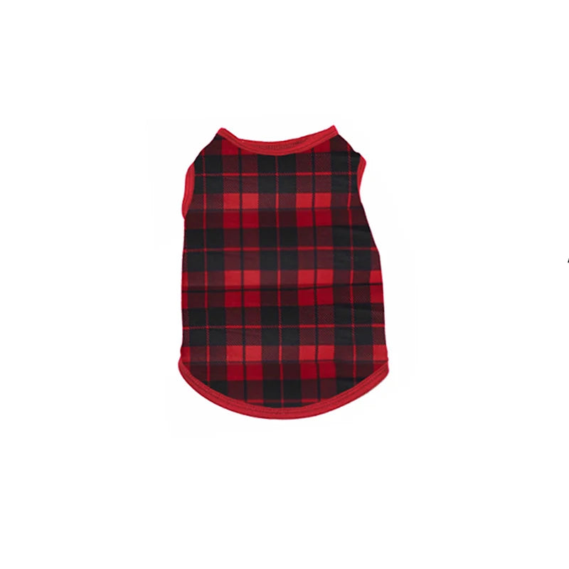 Christmas Pajamas for Family Matching Family Christmas Pajamas Cartoon Print Top + Plaid Pants Matching Sets Xmas Pjs Sleepwear