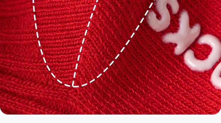 Christmas Baby Socks For Boys Girls Autumn Winter Toddler Anti-slip Floor Socks Children Red Festive Santa Claus Sock 0-3 Years