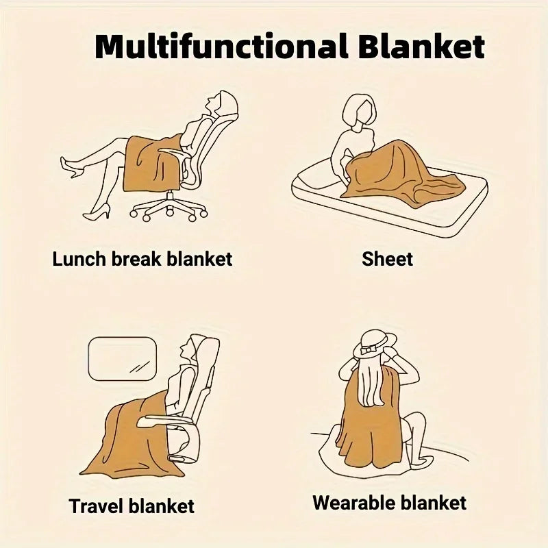 Christmas Blanket with Festive Snowflakes Holly Berries and Plaid Patches Perfect for Living Room Leisure