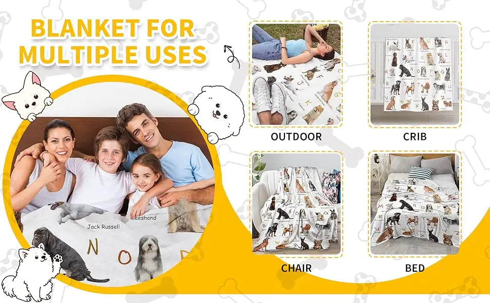 Cozy Christmas Blanket for Adults, Soft Flannel Throw with Santa and Grinch Design, Perfect for Holiday Decor and Gifts, Lightwe